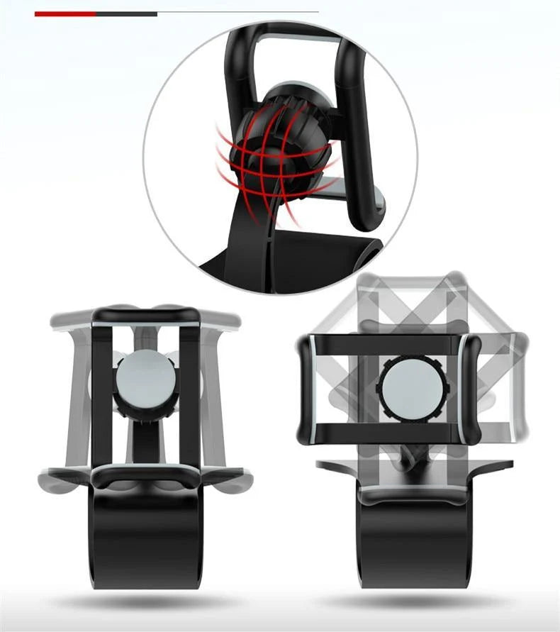Car Phone Holder 360° Rotating Foldable Multi-Mount