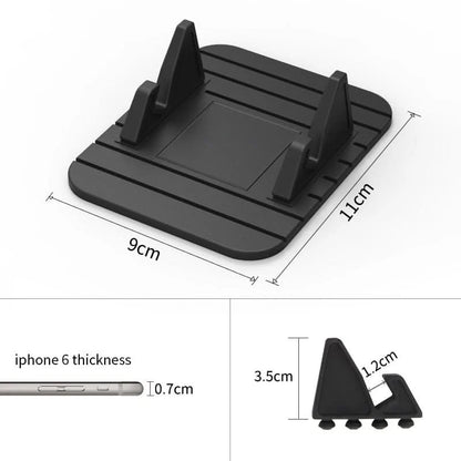 Car Phone Holder Compact Non-Slip Silicone