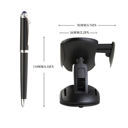 Car Phone Holder Strong Suction Foldable Design