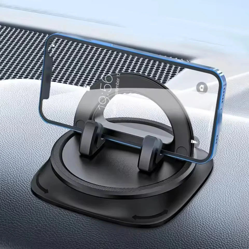 Car Phone Mount 360-Degree Rotatable Dashboard & Vent