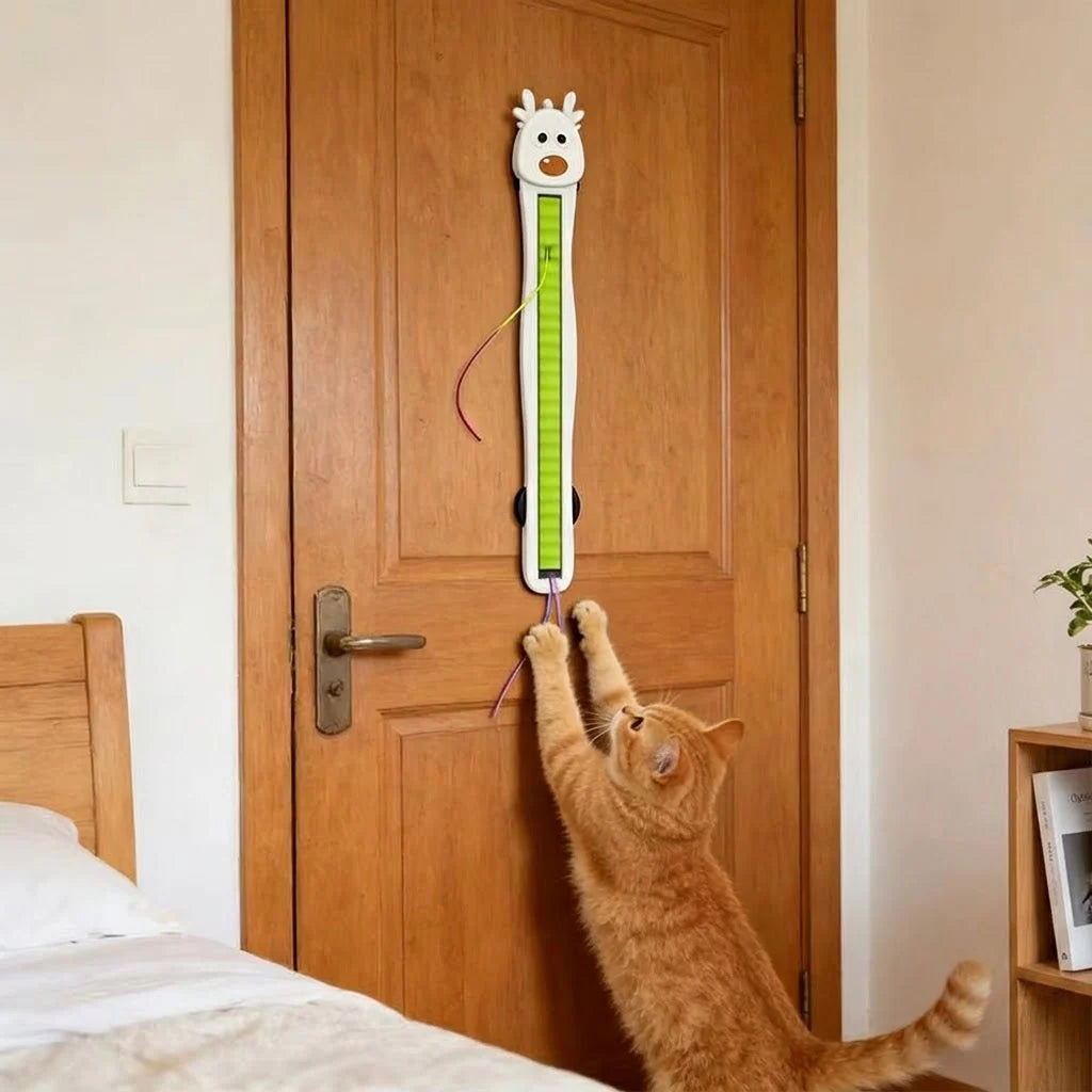 Cat Toy 360° Rotating Rope Suction Cup Mount