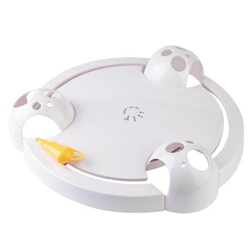 Cat Toy Automatic Random Movement Scratch-Resistant ABS