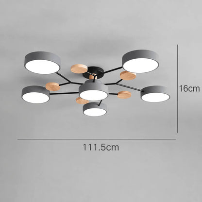 Ceiling Light LED Round Slim Three-Color