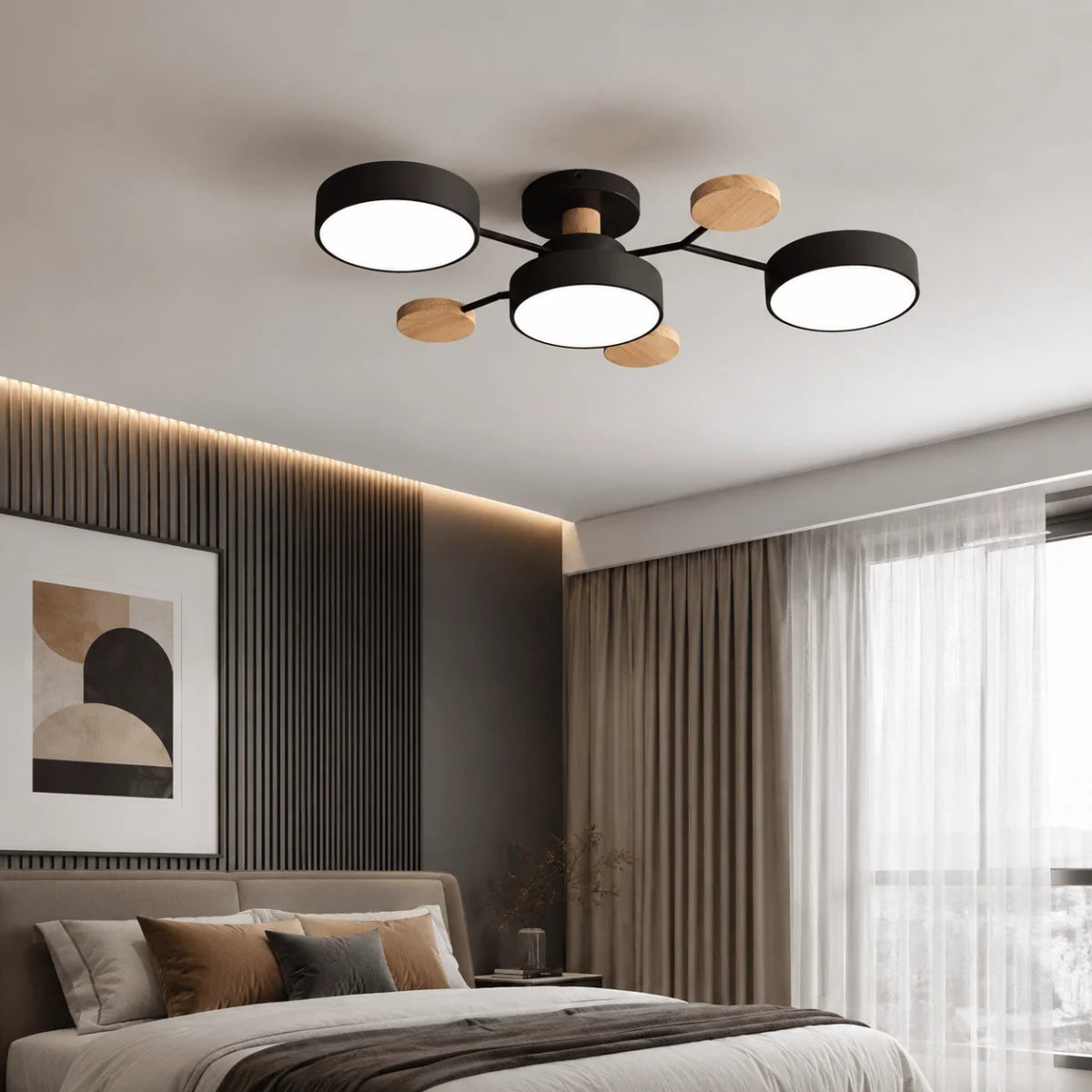 Ceiling Light LED Round Slim Three-Color