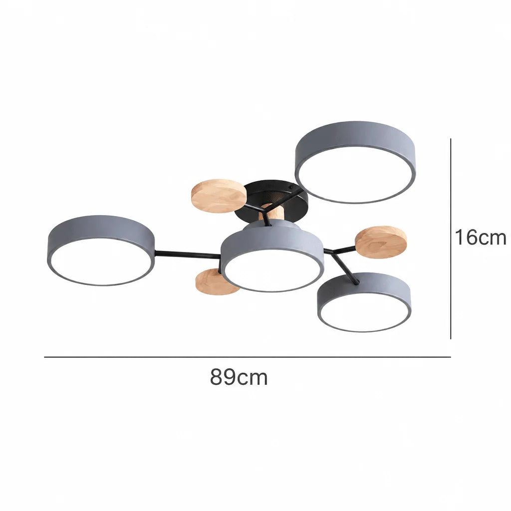 Ceiling Light LED Round Slim Three-Color