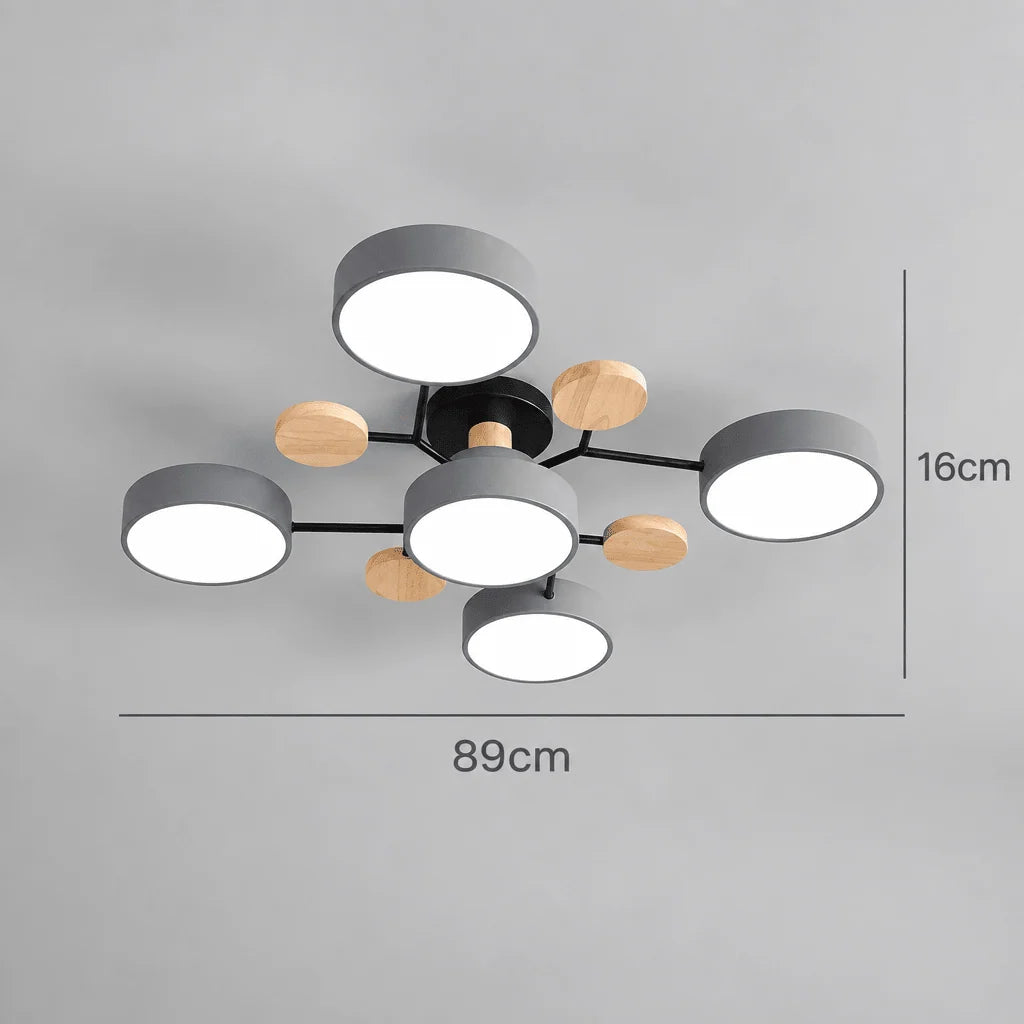 Ceiling Light LED Round Slim Three-Color