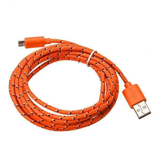 Charging Cable 10-Foot Braided Tangle-Free Lightning Connector