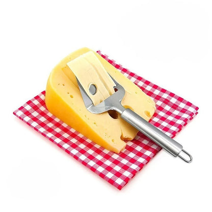 Cheese Slicer Stainless Steel Comfortable Grip Easy-Clean Design