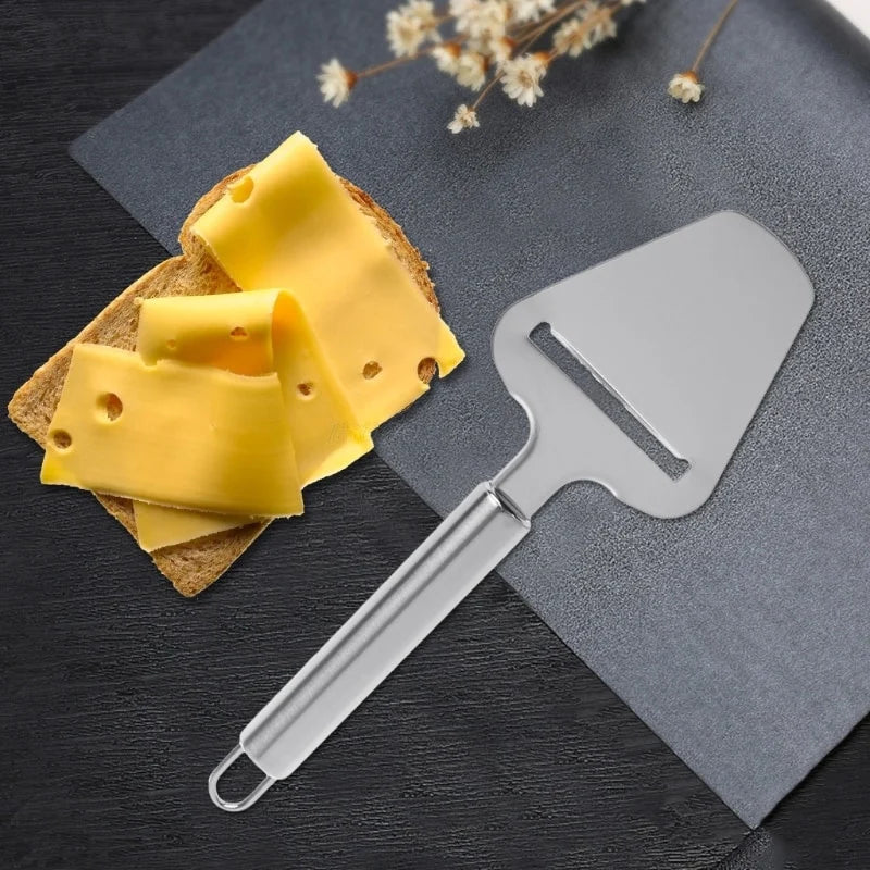 Cheese Slicer Stainless Steel Comfortable Grip Easy-Clean Design