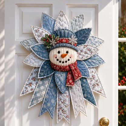 Christmas Door Hanging Kit Quilted Sewing Materials Included