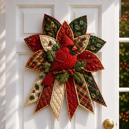 Christmas Door Hanging Kit Quilted Sewing Materials Included