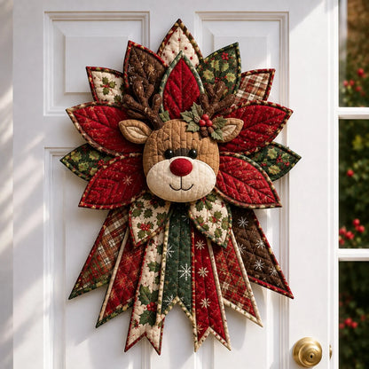 Christmas Door Hanging Kit Quilted Sewing Materials Included