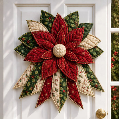 Christmas Door Hanging Kit Quilted Sewing Materials Included