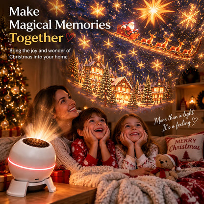 Christmas Light Projector Moving Projections USB Powered Compact Design