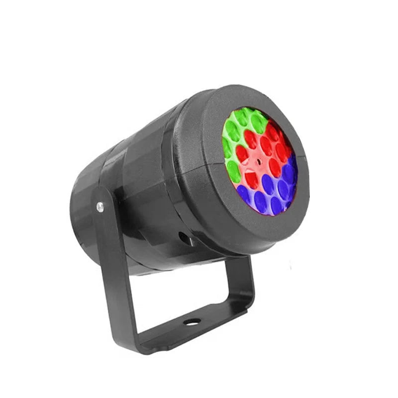 Christmas Light Projector Rotating 16 Patterns USB Powered IP44 Weather-Resistant