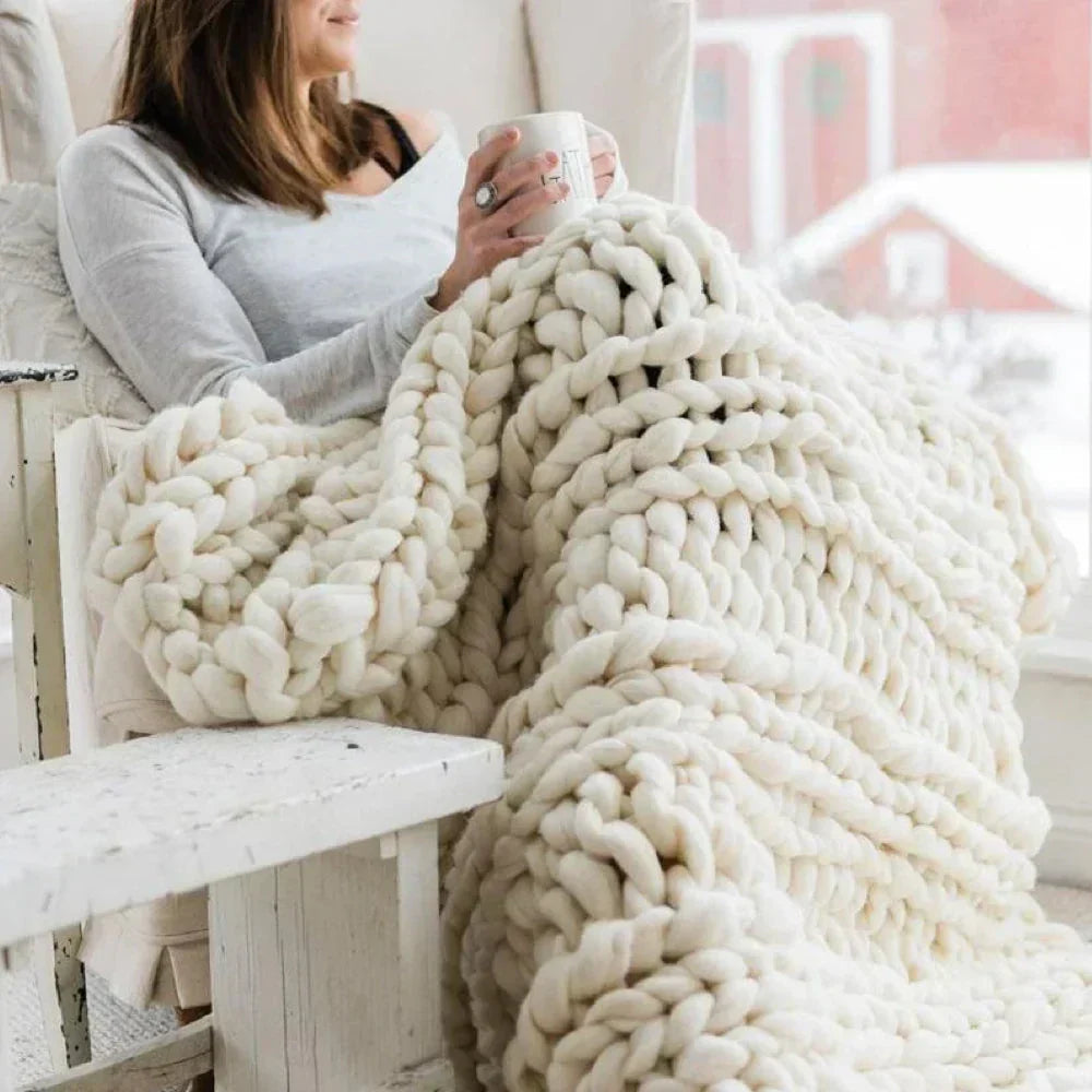 Chunky Wool Yarn Ultra-Soft 1 Kg