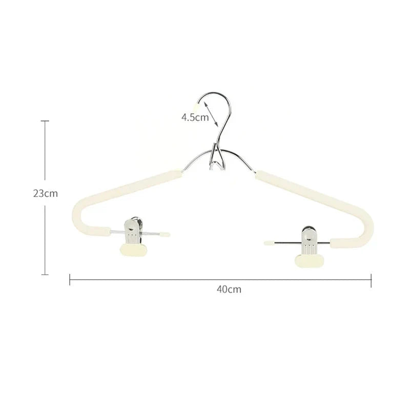 Clothes Hanger Set Vertical Space-Saving Set of 5