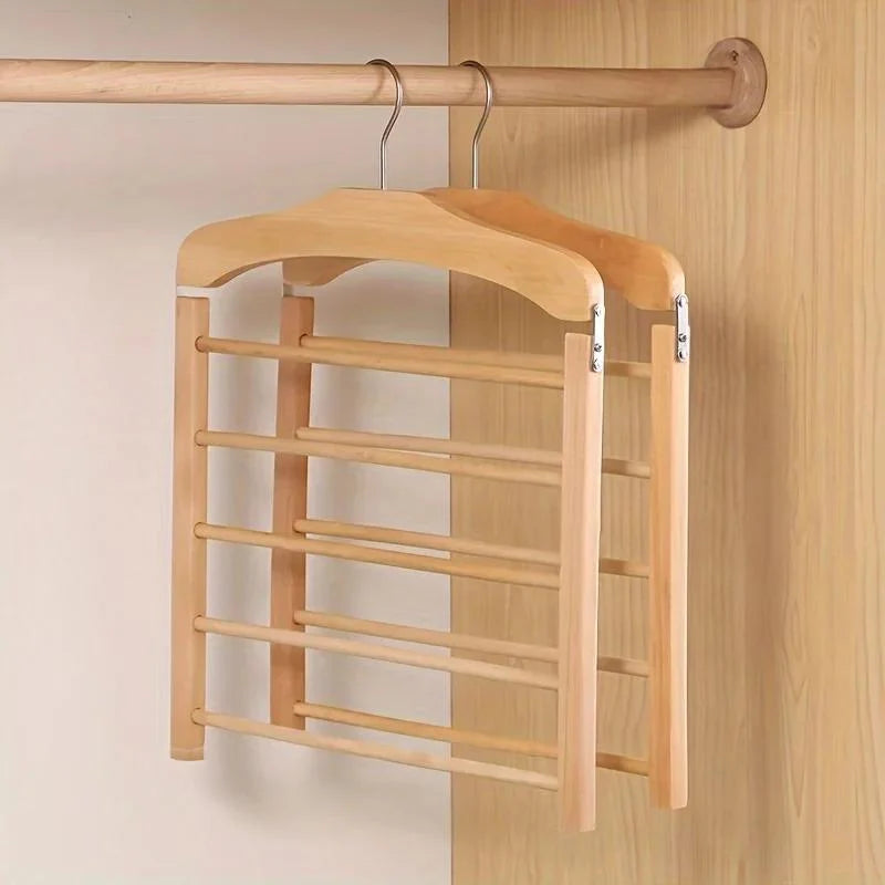 Clothes Hanger Space-Saving Solid Wood
