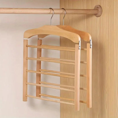 Clothes Hanger Space-Saving Solid Wood