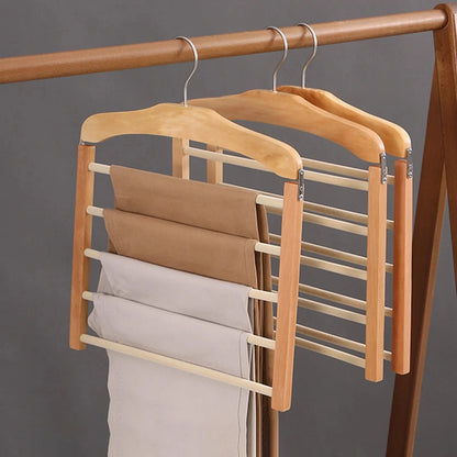 Clothes Hanger Space-Saving Solid Wood