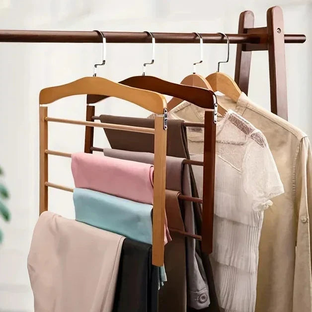 Clothes Hanger Space-Saving Solid Wood