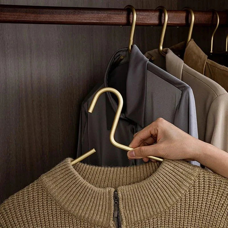 Clothes Hangers Slim Aluminum Alloy Set of 5