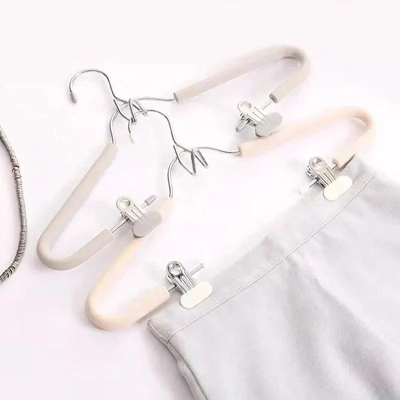 Clothes Hangers Vertical Stackable Space-Saving Set of 5