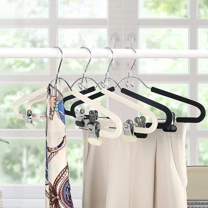 Clothes Hangers Vertical Stackable Space-Saving Set of 5