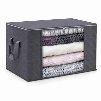 Clothing Storage Bag Breathable Foldable Clear Window