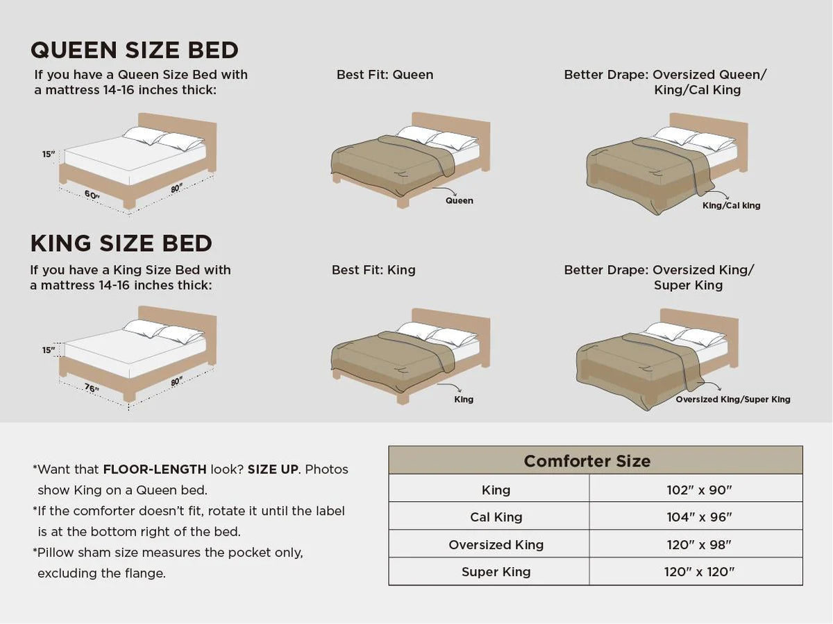 Comforter Set Pintuck Design Lightweight All-Season Microfiber