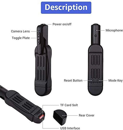 Compact Camera HD Video Lightweight Durable ABS