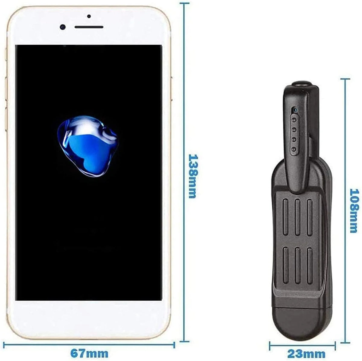 Compact Camera HD Video Lightweight Durable ABS