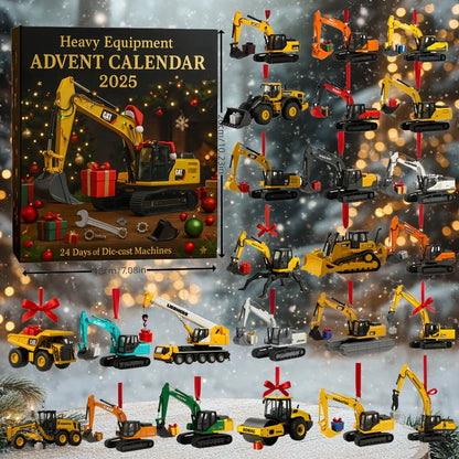 Construction Vehicle Advent Calendar 24 Die-Cast Vehicles