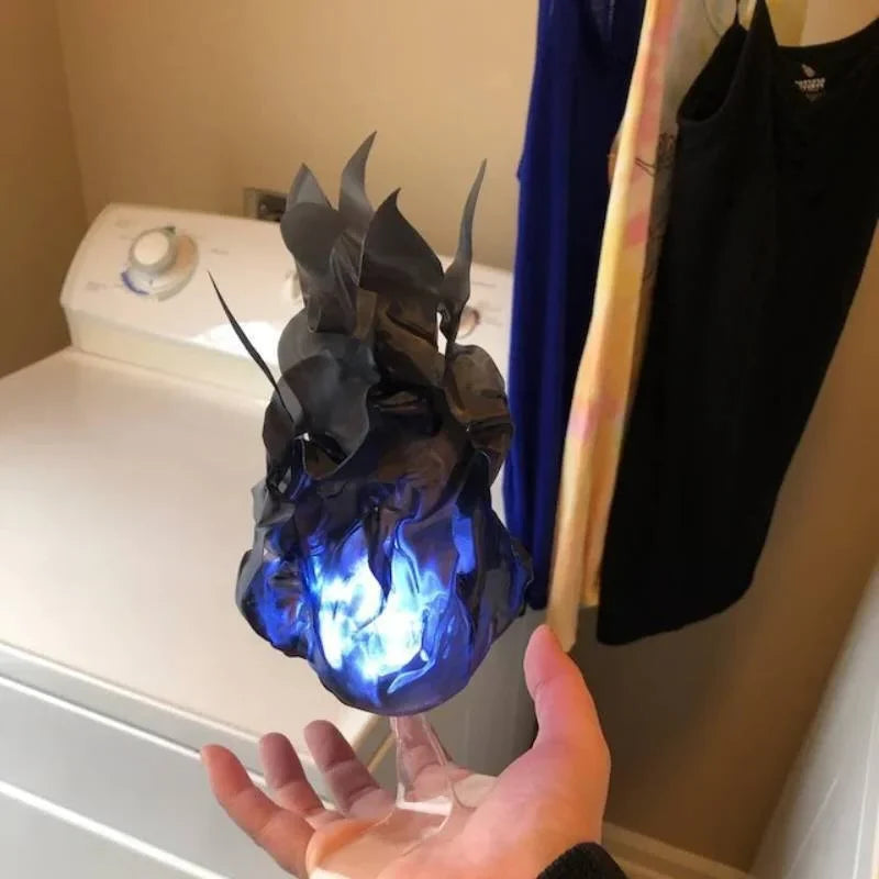 Costume Fireball Prop LED Battery-Powered Floating Effect