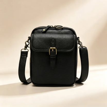Crossbody Bag Anti-Theft Zipper Compact Square Design