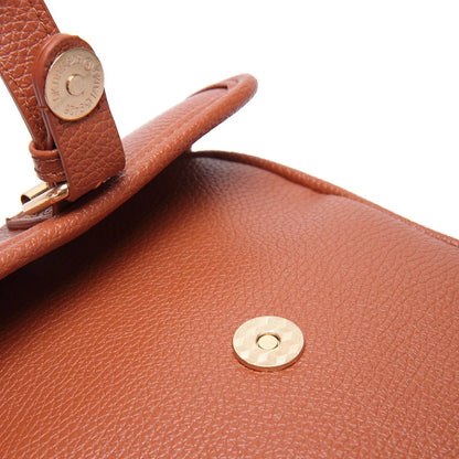 Crossbody Bag Anti-Theft Zipper Compact Square Design