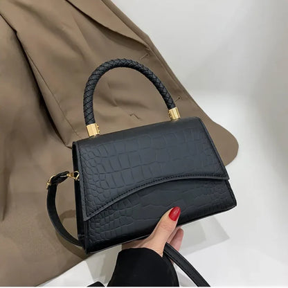 Crossbody Handbag Faux Leather Adjustable Strap