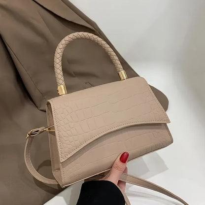 Crossbody Handbag Faux Leather Adjustable Strap