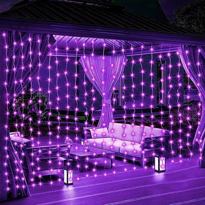 Curtain Lights LED USB-C Powered 8 Modes