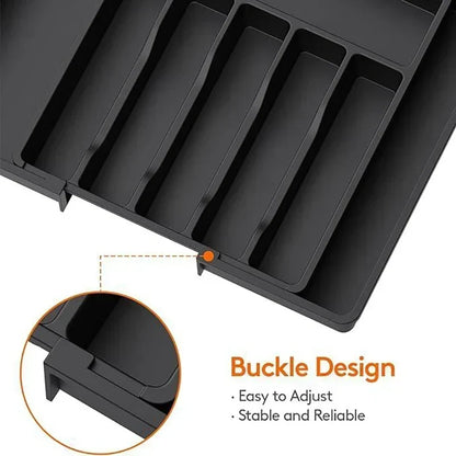 Cutlery Organizer Adjustable & Extendable BPA-Free