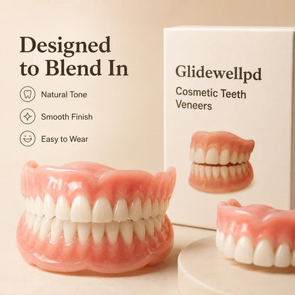 Denture Set Full Upper & Lower Flexible Suction Hold