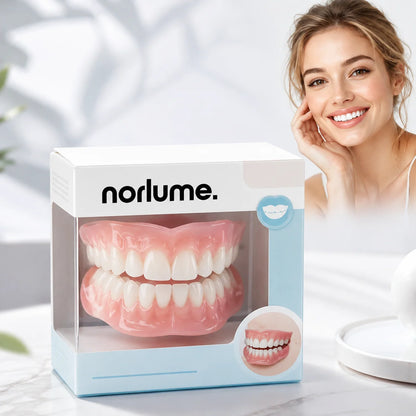 Denture Set Moldable Removable Upper & Lower