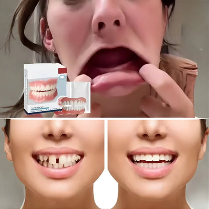 Denture Set Moldable Removable Upper & Lower