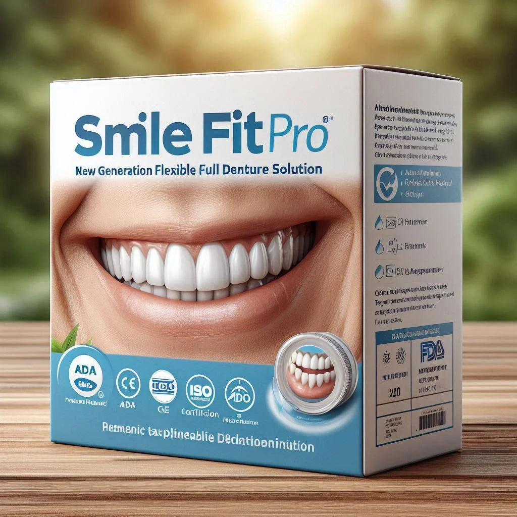 Dentures Flexible Full or Partial Fit Natural-Looking