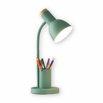 Desk Lamp LED Three-Color Lighting Integrated Pen Holder