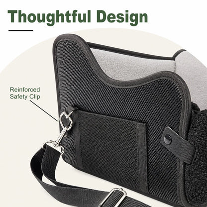Dog Car Seat Center Console Breathable Mesh Integrated Harness
