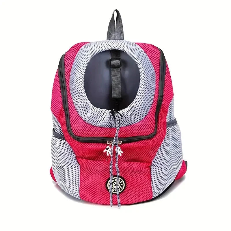 Dog & Cat Backpack Breathable Mesh & Adjustable Straps