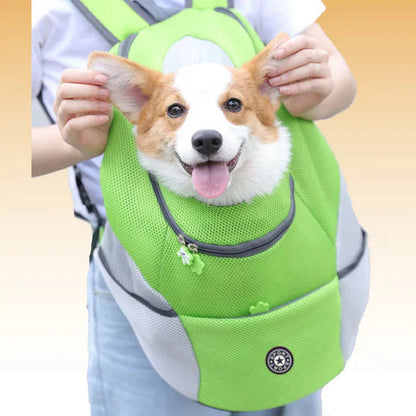 Dog & Cat Backpack Breathable Mesh & Adjustable Straps