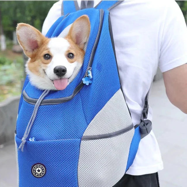 Dog & Cat Backpack Breathable Mesh & Adjustable Straps