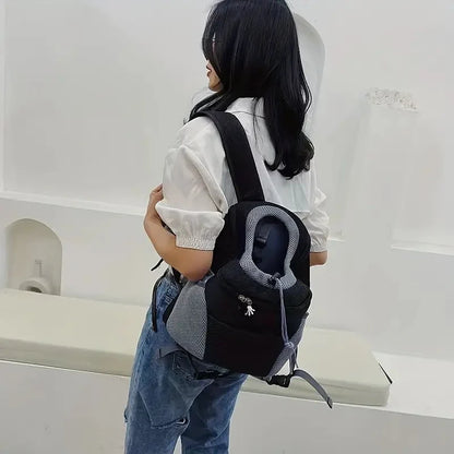 Dog & Cat Backpack Breathable Mesh & Adjustable Straps